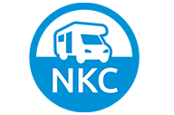 logo van nkc, camperverzekering vergelijken